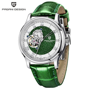 2024  New Fashion mechanical Watch Business Top Luxury Brand Watches Stainless Steel Waterproof Luminous Wristwatc