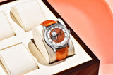 2024  New Fashion mechanical Watch Business Top Luxury Brand Watches Stainless Steel Waterproof Luminous Wristwatc