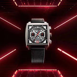 Specht&Sohne Men's Wrist Watch 2024Best Selling Leather Strap 30M Waterproof Luminous Functional Male Sport Watches