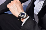 2024  New Fashion mechanical Watch Business Top Luxury Brand Watches Stainless Steel Waterproof Luminous Wristwatc