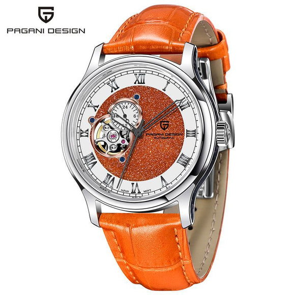 2024  New Fashion mechanical Watch Business Top Luxury Brand Watches Stainless Steel Waterproof Luminous Wristwatc